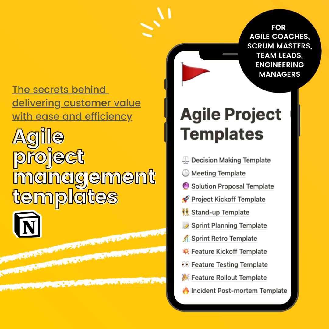 Agile Project Management Templates