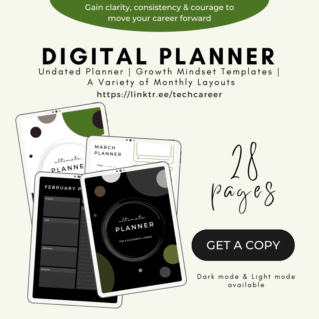 Digital Planner for your Career