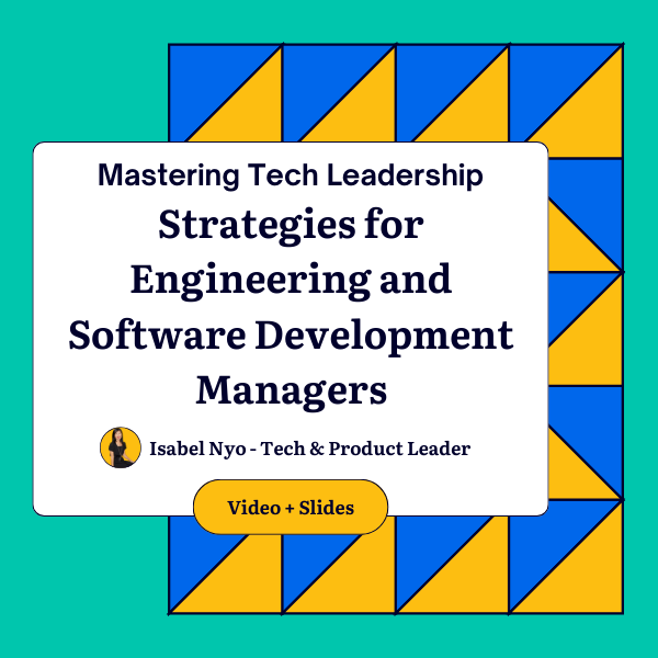 Mastering Tech Leadership