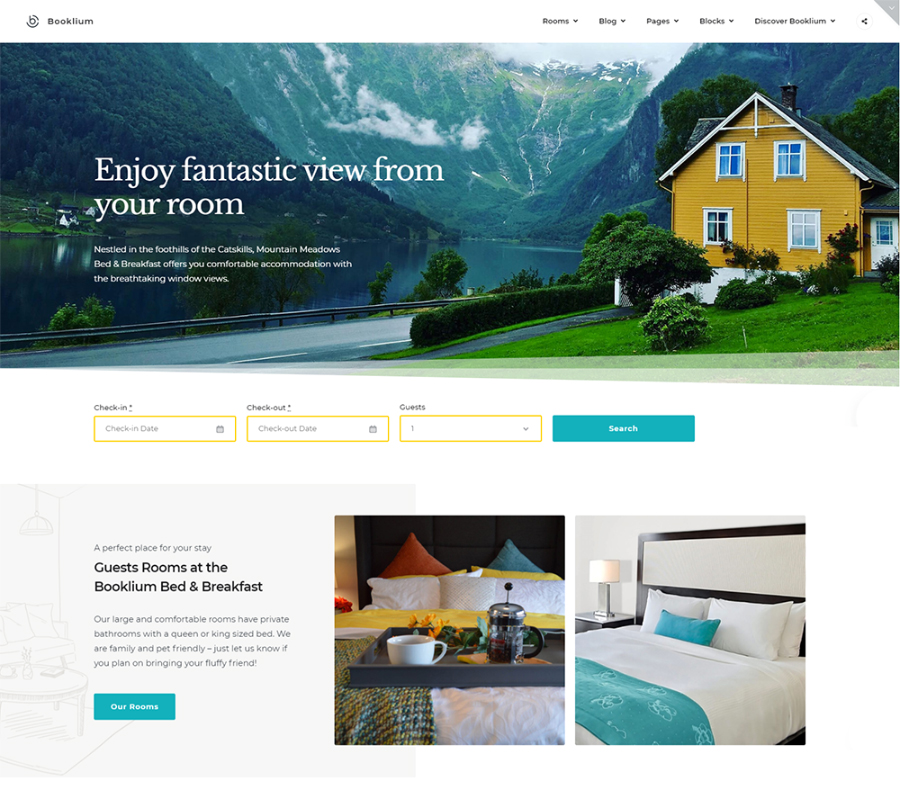 Bookleum - Rental WordPress Theme